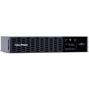 CyberPower PR750RT2UC Rack/Tower UPS, UL Rated, Rotatable LCD panel, 8× NEMA 5-15R